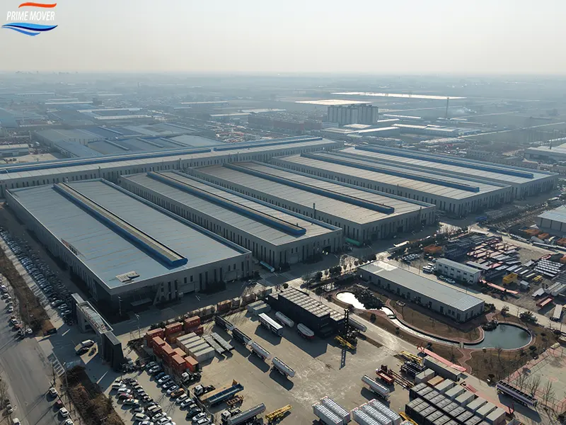 Aerial view of PRIME MOVER INDUSTRIES Aerial view of PRIME MOVER INDUSTRIES