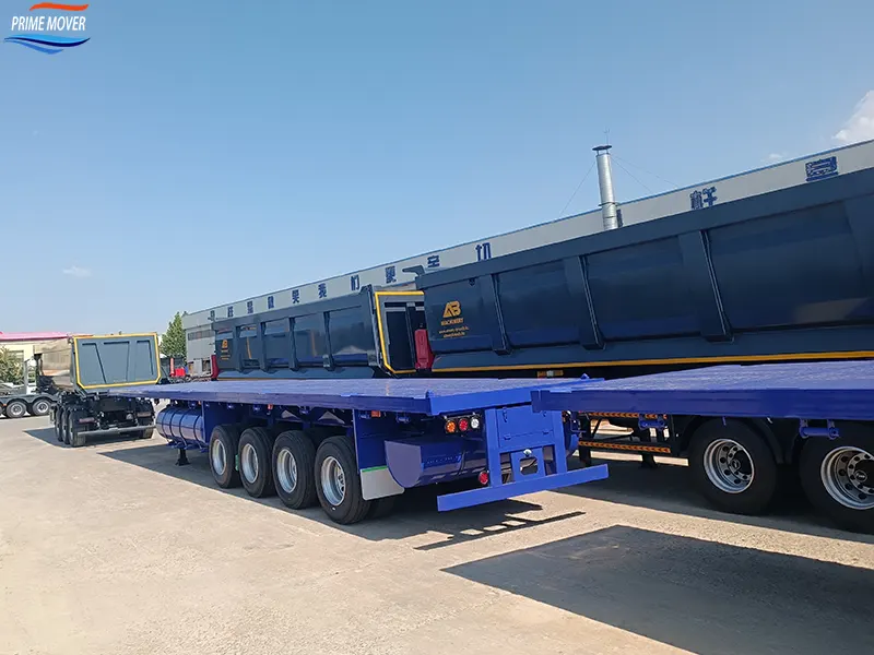 Flatbed Trailer Display Area Flatbed Trailer Display Area