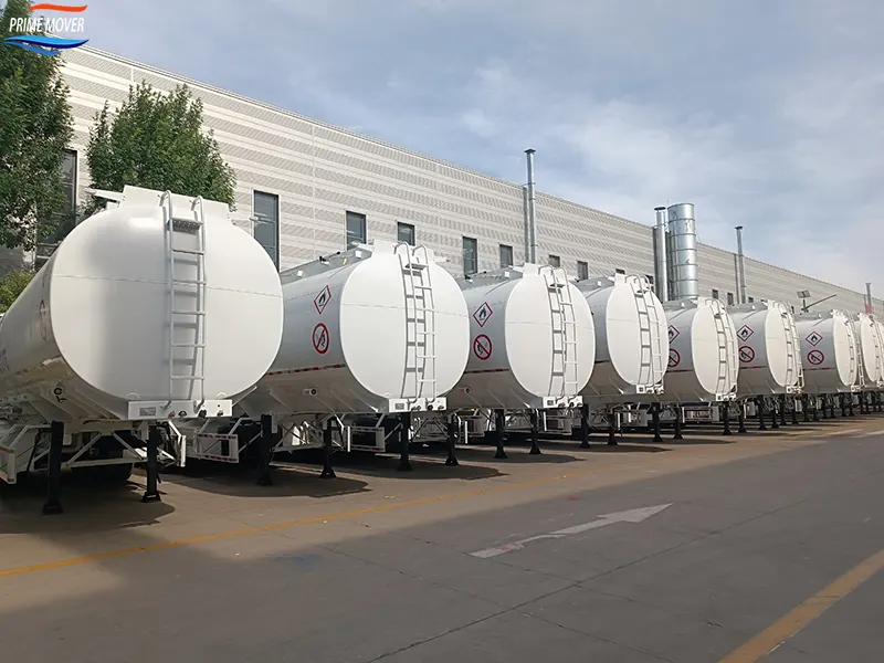 Tanker Trailer Inventory Display Area Tanker Trailer Inventory Display Area