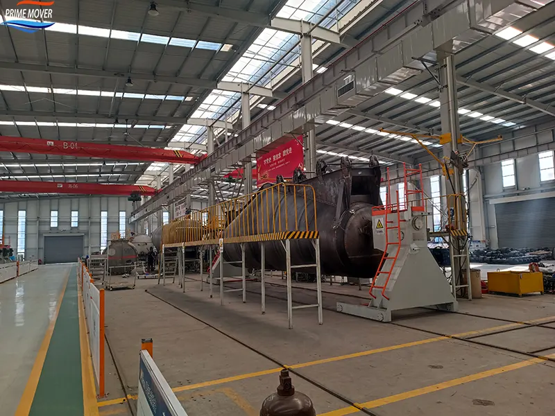 Semi-Trailer Production Workshop for Powder and Granular Materials