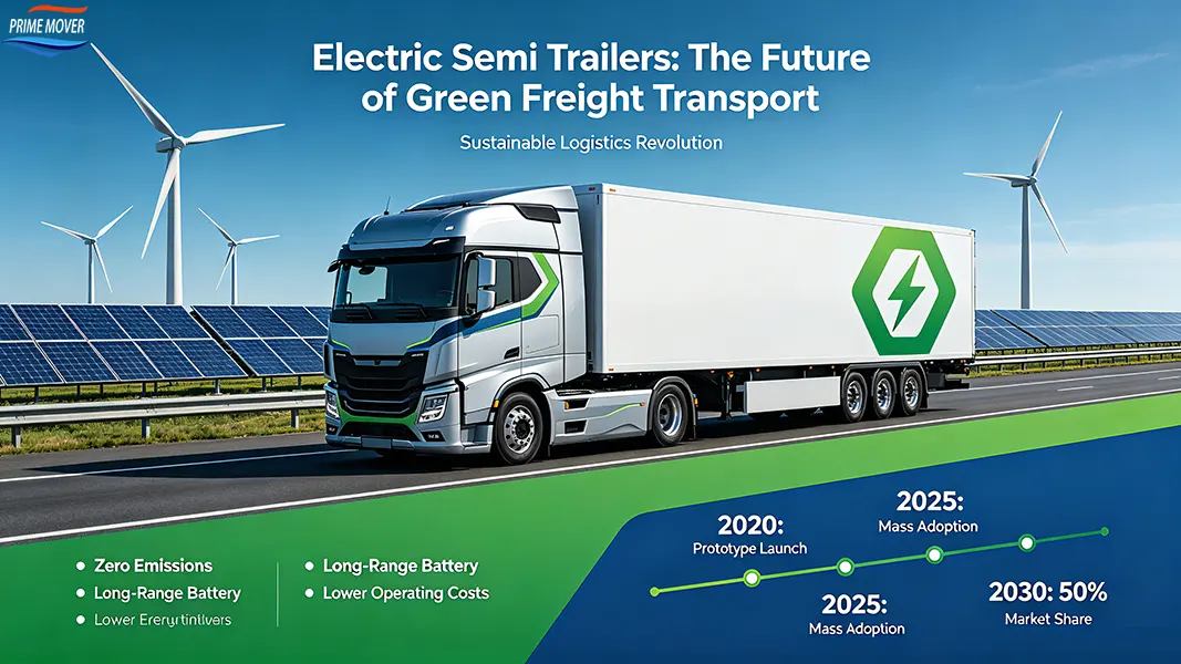 Green Energy Electric Prime Mover for Sustainable Freight