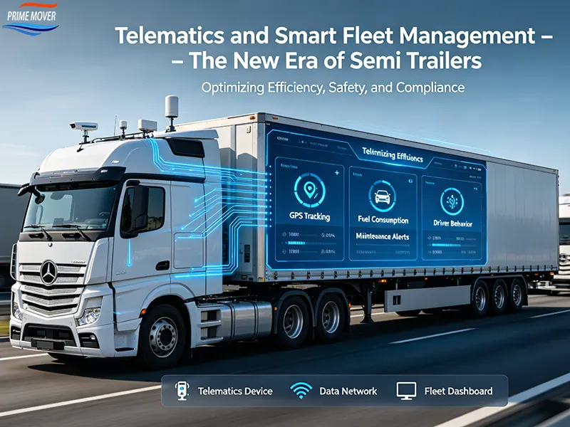Intelligent Telematics Systems Power Modern Semi Trailer Operations Intelligent Telematics Systems Power Modern Semi Trailer Operations