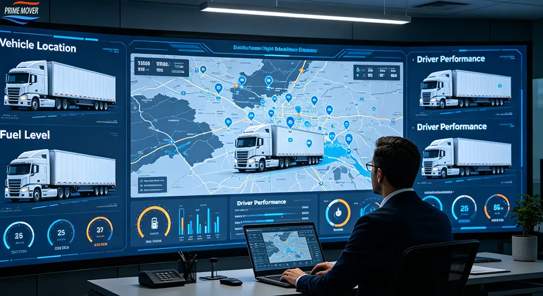 IoT Tracking & Data Analytics Optimize Semi Trailer Fleet Control