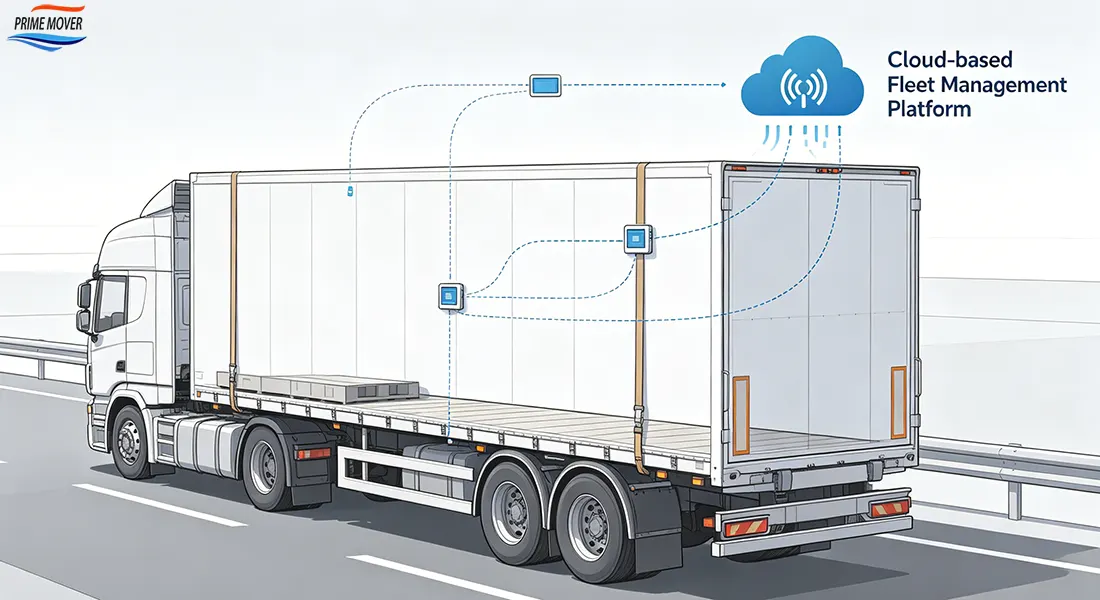 Smart Fleet Dashboard Real-Time Monitoring for Transport Trailers