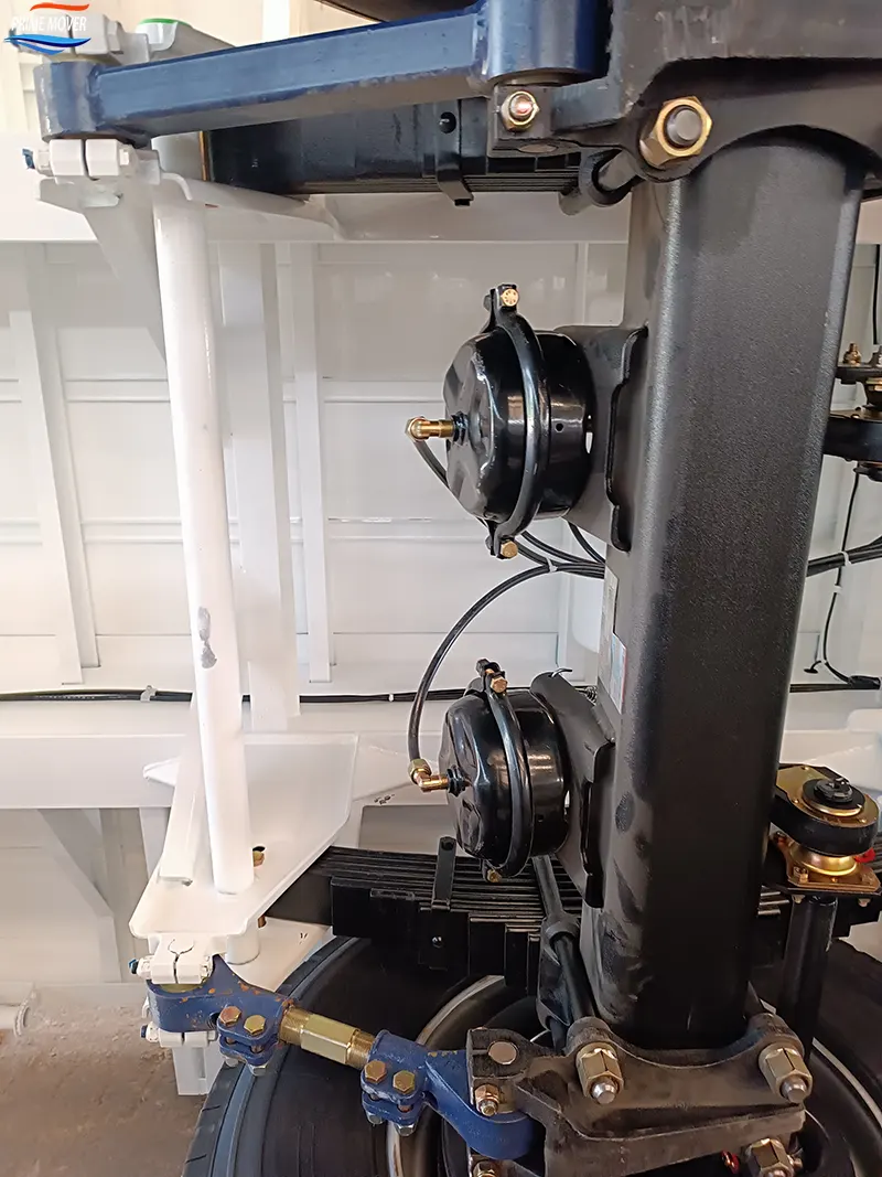 Three-Axle Trailer Braking System Three-Axle Trailer Braking System