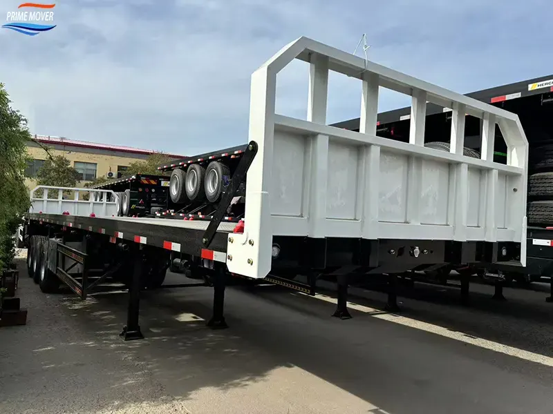 Heavy Duty 3 Axle Flatbed Trailer