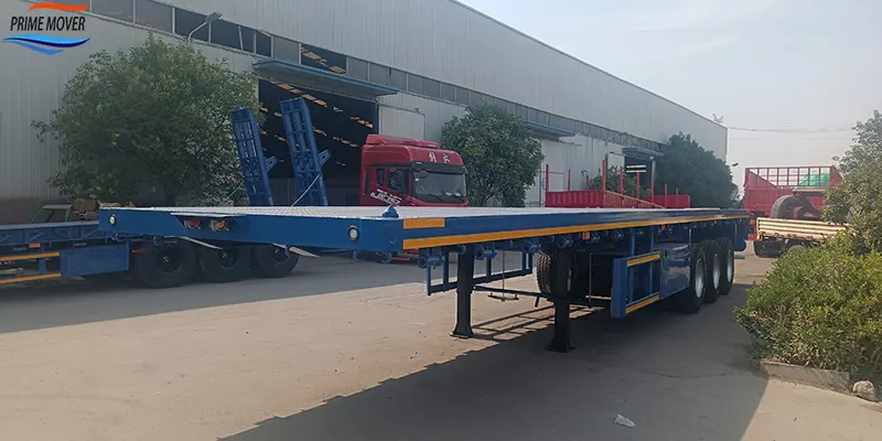 40-Ton Flatbed Trailer
