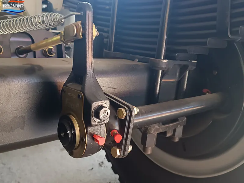 Flatbed Semi-Trailer Braking System Flatbed Semi-Trailer Braking System