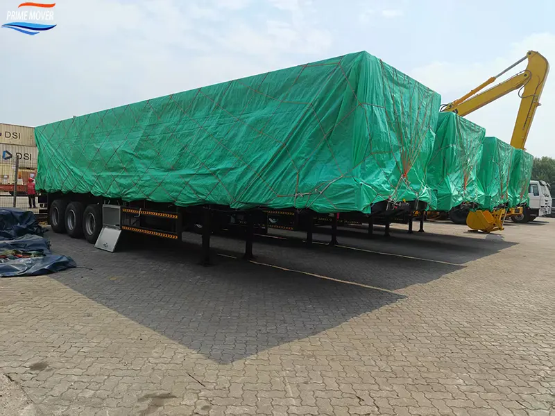 Forestry-Specific Flatbed Trailer Forestry-Specific Flatbed Trailer