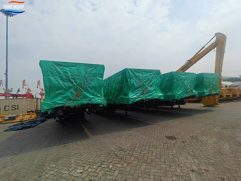 Heavy-Duty Forestry Transport Semi-Trailer Heavy-Duty Forestry Transport Semi-Trailer