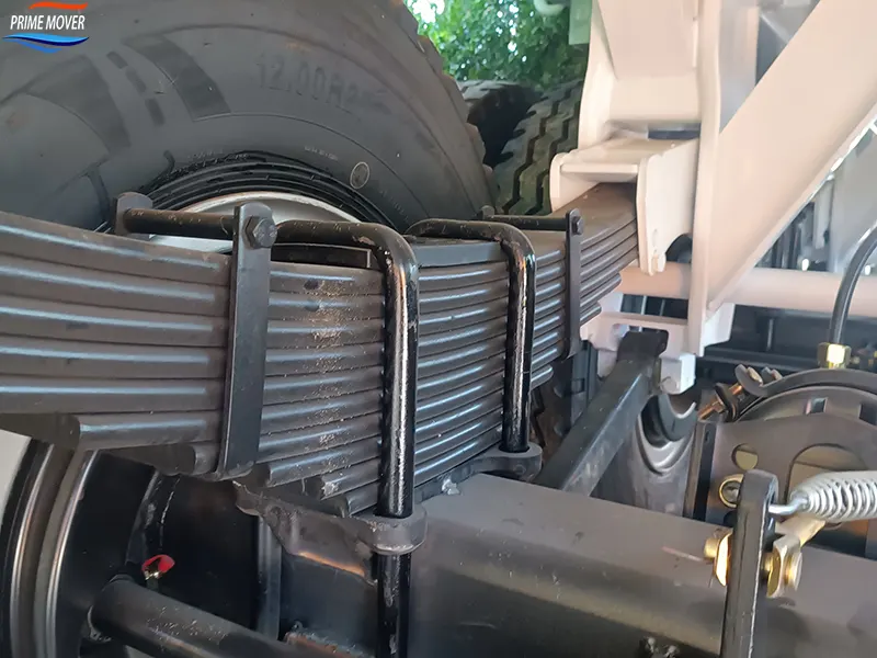Log Transport Flatbed Semi-Trailer Shock Absorption System Log Transport Flatbed Semi-Trailer Shock Absorption System