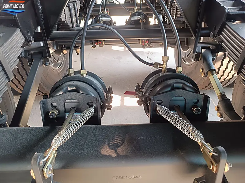 14-Meter Flatbed Trailer Braking System