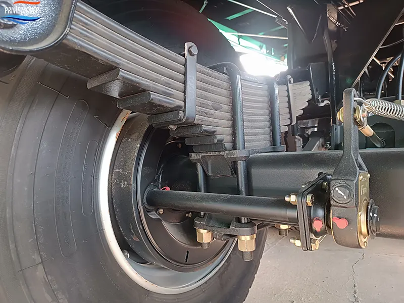 14-Meter Flatbed Trailer Shock Absorption System