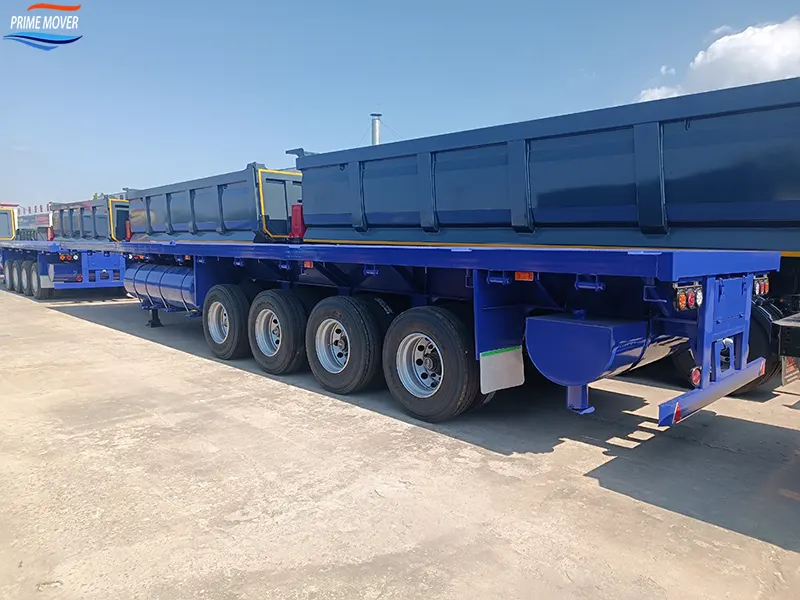 Heavy-Duty Flatbed Trailer