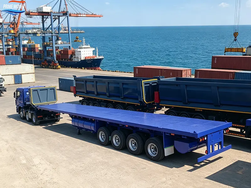 Special Trailer for Cross-Border Logistics Heavy-Duty Transportation