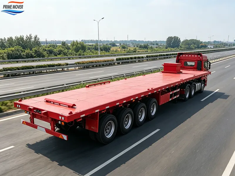 High-Speed Transport Five-Axle Semi-Trailer High-Speed Transport Five-Axle Semi-Trailer