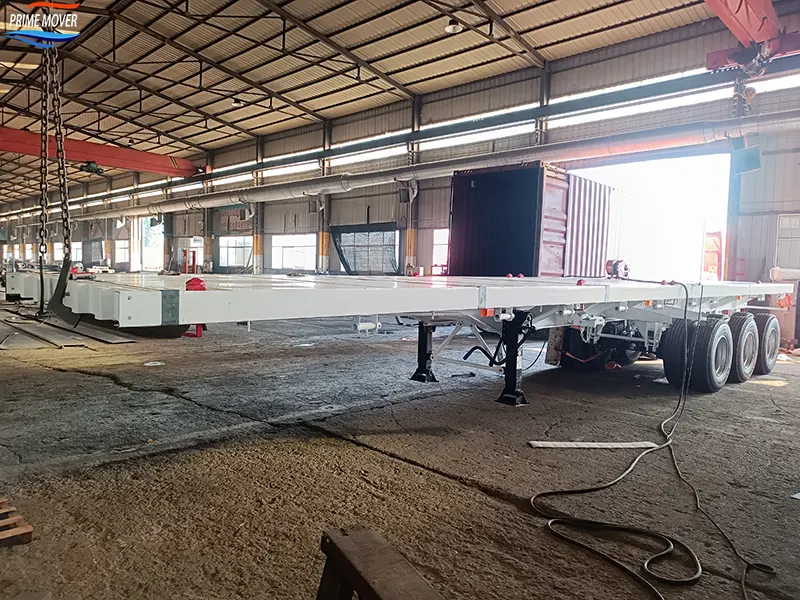 Pre-Shipment Inspection of Container Skeleton Semi-Trailer Pre-Shipment Inspection of Container Skeleton Semi-Trailer