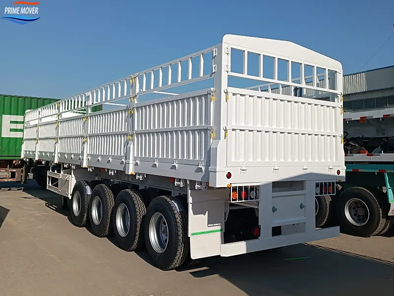 Four-Axle Fence Semi-Trailer Four-Axle Fence Semi-Trailer