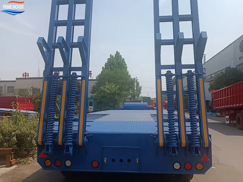 13-Meter Low-Flatbed Semi-Trailer