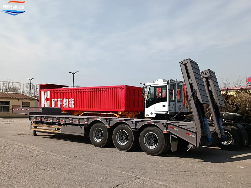 40-Ton Low-Flatbed Trailer