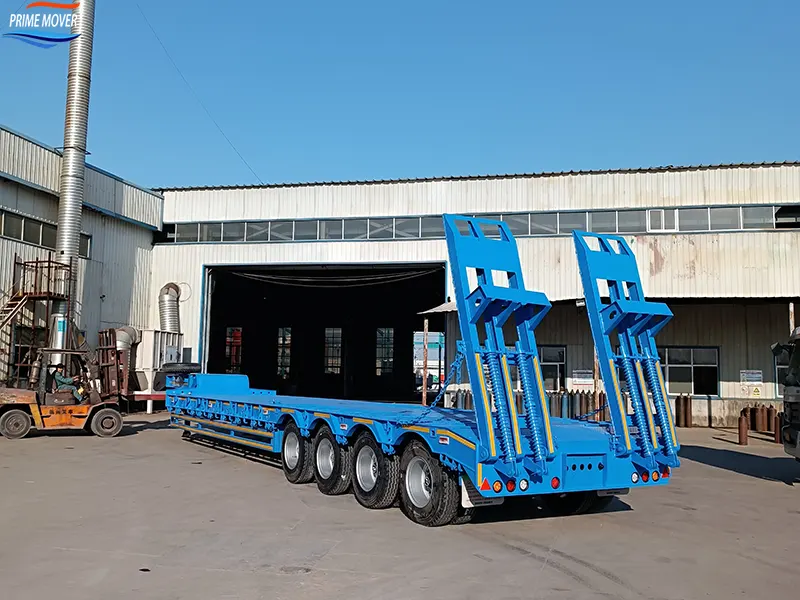 4-axle Low-Flatbed Semi-Trailer 4-axle Low-Flatbed Semi-Trailer