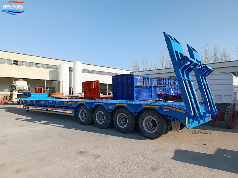 4-axle Low-Flatbed Trailer 4-axle Low-Flatbed Trailer