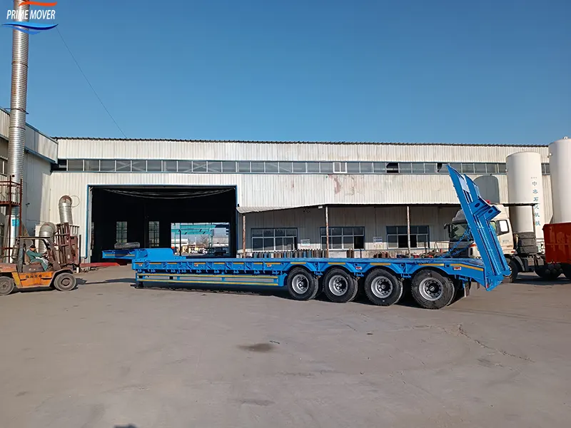 80-ton Low-Flatbed Semi-Trailer 80-ton Low-Flatbed Semi-Trailer