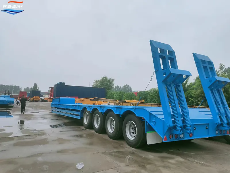 80-ton Low-Flatbed Trailer 80-ton Low-Flatbed Trailer