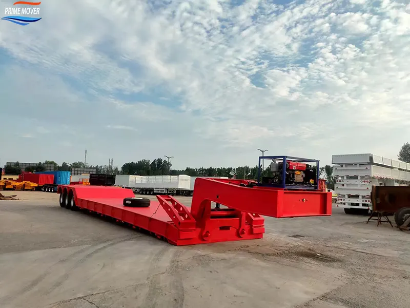 Hydraulic Removable Gooseneck Heavy Haul Trailer Hydraulic Removable Gooseneck Heavy Haul Trailer