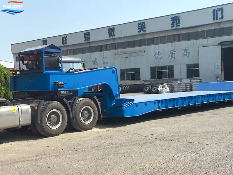 Low Flatbed Trailer Low Flatbed Trailer