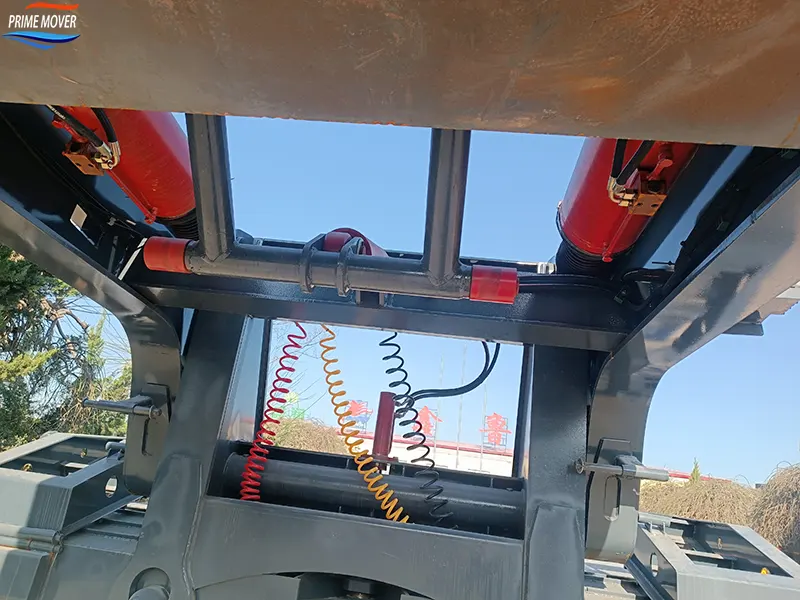 Removing the Gooseneck Hydraulic System Removing the Gooseneck Hydraulic System