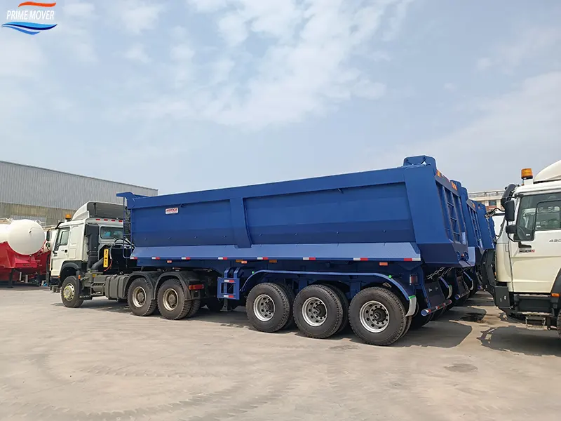 High-Load Rear-Tipping Semi-Trailer