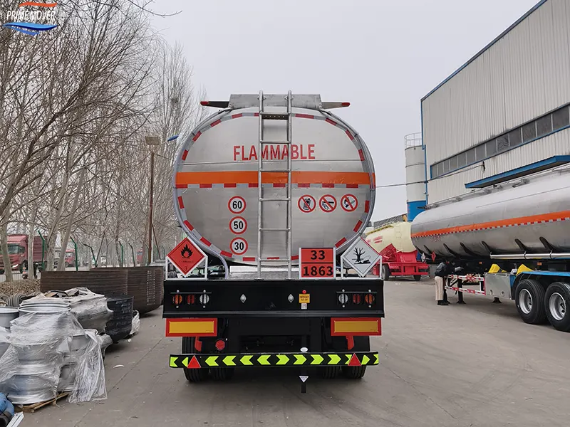 Oil Tank Trailer Imminent Shipment