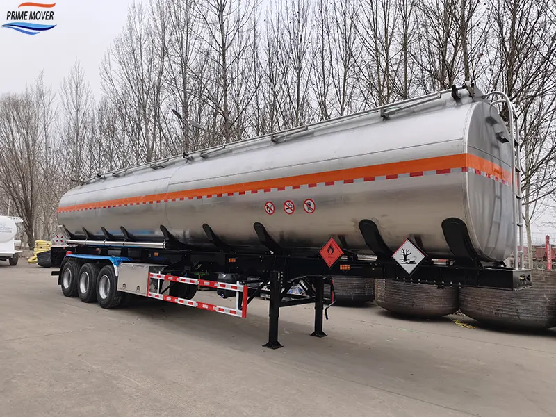Stainless Steel Oil Tank Trailer