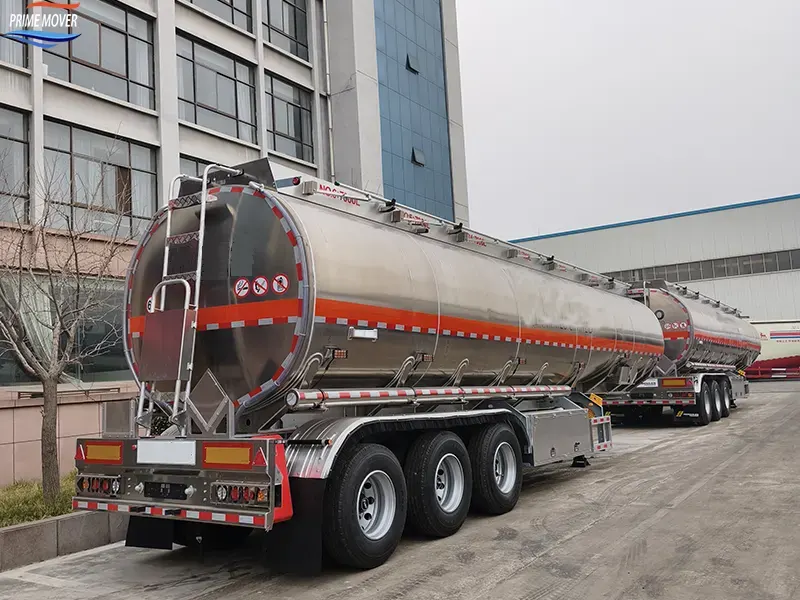 Aluminum Alloy Tank Trailer Quality Inspection