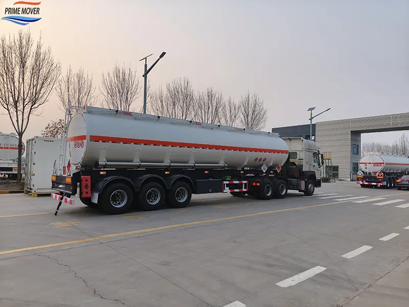 Carbon Steel Tank Semi-Trailer Shipped from Factory