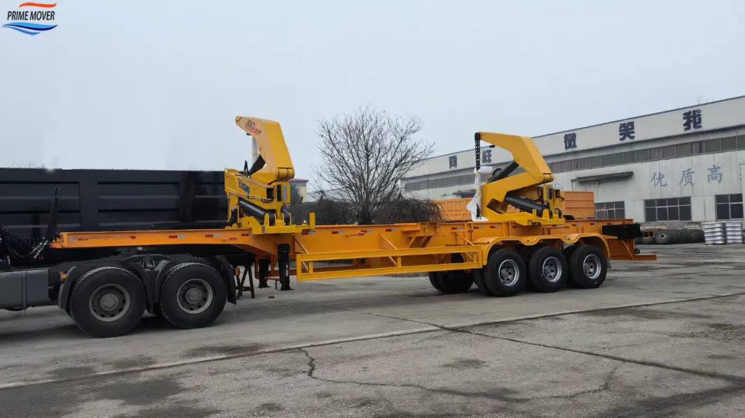 Side-Mounted Semi-Trailer Side-Mounted Semi-Trailer