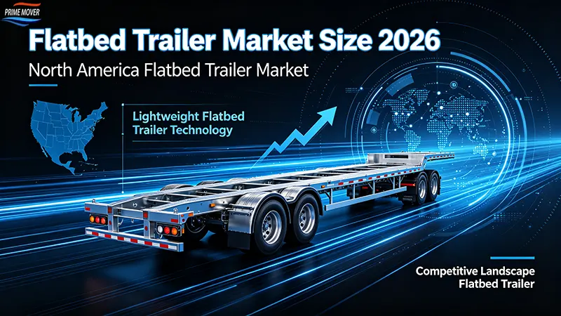 Competitive Landscape Flatbed Trailer