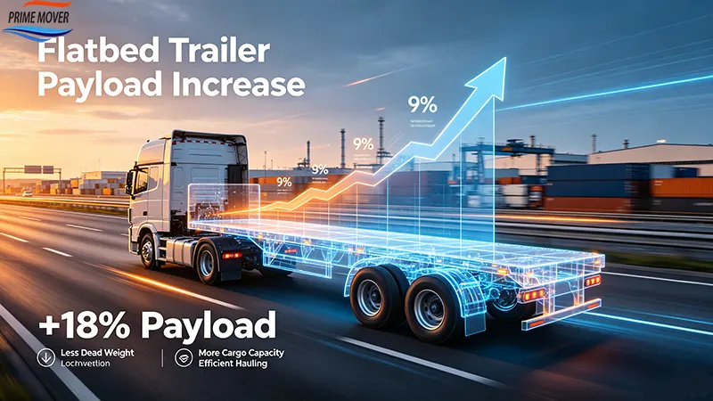 Flatbed Trailer Payload Increase Flatbed Trailer Payload Increase