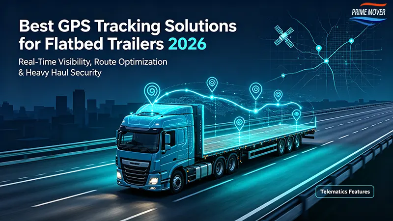 GPS Tracking Solutions for Flatbed Trailers 2026