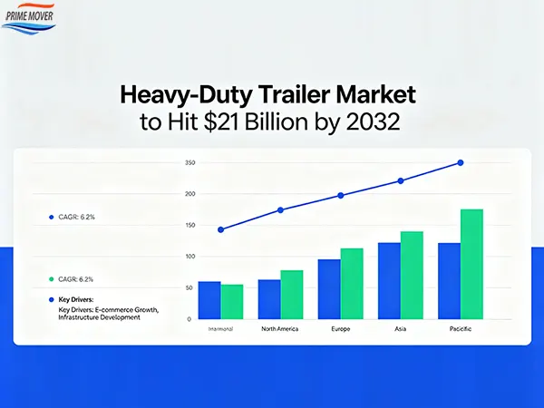 Heavy-Duty Trailer Market to Hit $21 Billion by 2032 – Growth Drivers Explained