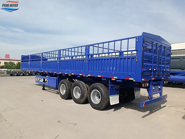 3-Axle Fence Semi-Trailer – The Versatile Cargo Carrier for Bulk & General Freight