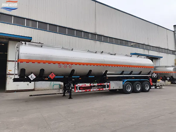 Stainless Steel Oil Tanker Semi-Trailer – The Premium Liquid Transport Solution