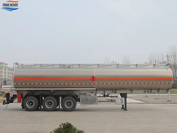Aluminum Alloy Oil Tanker Semi-Trailer – Lightweight Liquid Transport Solution