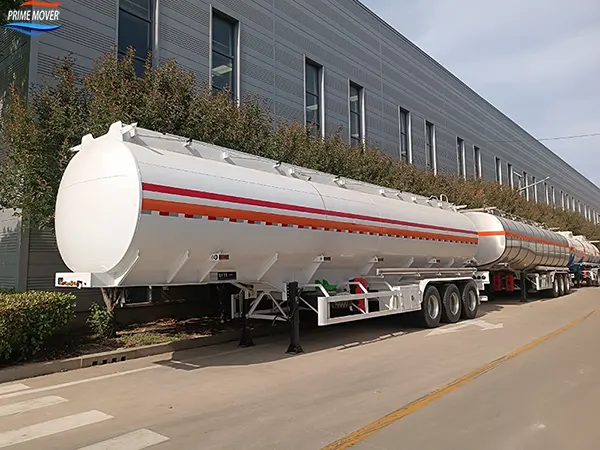 Carbon Steel Oil Tanker Semi-Trailer – The Cost-Effective Liquid Transport Solution