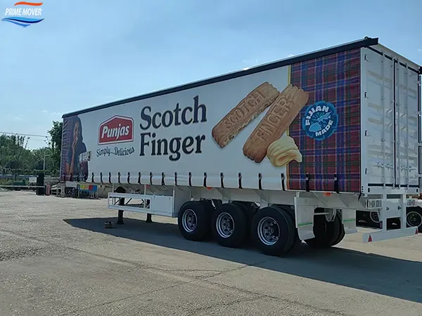 Curtain Side Semi-Trailer – The Flexible Freight Carrier