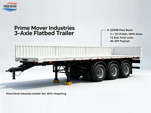 Top 5 3-Axle Flatbed Trailers in 2026: Cost, Payload & Durability Compared