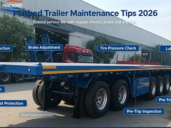 Top 6 Flatbed Trailer Maintenance Tips to Extend Service Life in 2026